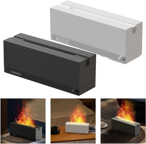 Máquina De Aromaterapia De Llama Colorida Usb Lámpara De Aromaterapia Para El Hogar Atomizando Humidificación De Aire Máquina De Aromaterapia ()